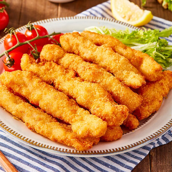 菜字头 风味无骨鸡柳450g 裹粉鸡肉条油炸小吃半成品方便速食菜 生鲜