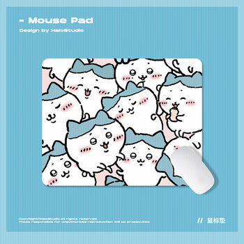 尚佳帮chiikawa鼠标垫吉伊卡哇鼠标垫办公写字桌垫键盘游戏鼠标垫创意