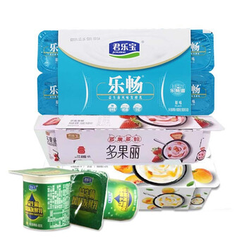 君乐宝酸奶八连杯酸奶益生菌风味发酵乳hx益生菌90g16杯