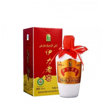 伊力老窖500ml新疆伊力大老窖52度浓香型白酒6瓶整箱