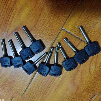 山头林村适用于五防锁挂锁电气编码锁钥匙dnbs-3f/3u机械锁优特科技