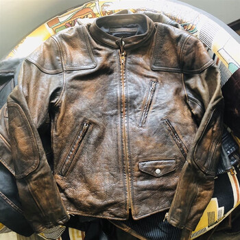 rrl皮衣毒液一代皮衣 rrl效果定制皮夹克汤姆哈迪澳洲牛皮辅料可选