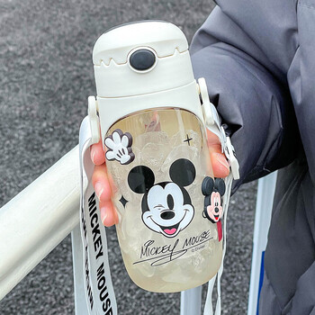 迪士尼6184双盖儿童水杯