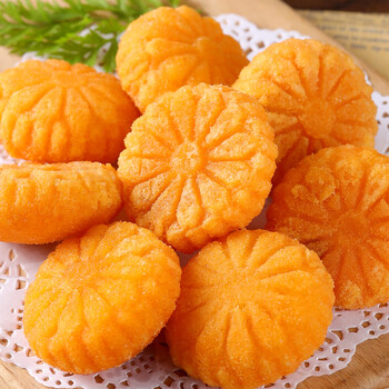福宁南瓜饼3袋半成品油炸即食袋装速冻糕点小吃酒店饭店早餐点心热盘