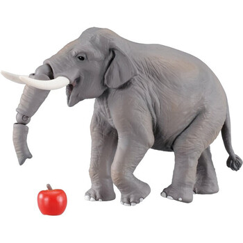 tomy多美卡  仿真动物模型玩具 野生动物 儿童认知玩具 as-33亚洲大象