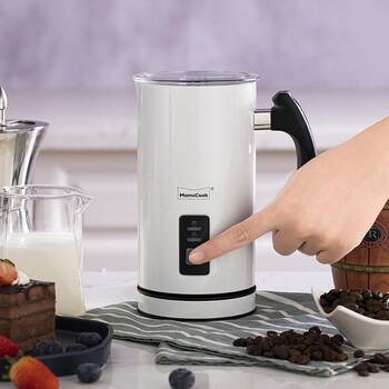 慕厨(momscook)奶泡机 牛奶打泡器 液体加热器 咖啡家用搅拌打沫器