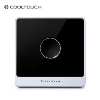 COOLTOUCH智能开关无线远程开关京东小家智能生态/小度音箱语音控制 wifi单火一开豪华遥控开关面板