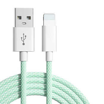 POSKELRTY适用于苹果手机快充数据线 充电线 灰色(USB TO 苹果) 1m(买二送一)