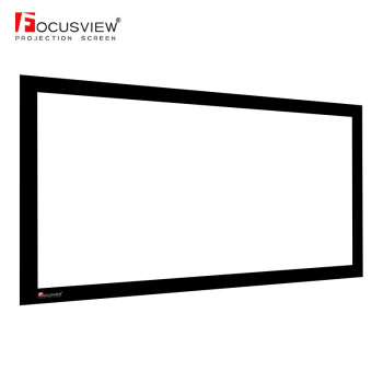 Focusview 焦点屏幕 AD编织透声幕 斜纹编织透声幕可定制大尺寸 编织透声 画框幕【AD斜纹编织】 120英寸【发货时间：15个工作日】