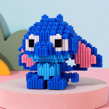 小颗粒积木玩具男孩拼装高难度立体拼图儿童迷你女孩礼物兼容 中号