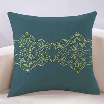 万燊欧式复古花纹抱枕客厅沙发卧室床头靠背样板房装饰定制高档靠枕套