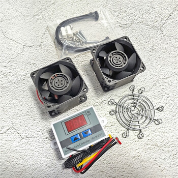 致屿控制器暴力散热风扇电摩内置自动温控散热暴力高转持续降温122个