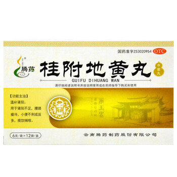 腾药桂附地黄丸6g12袋