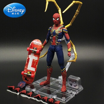 定制 shf蜘蛛侠英雄远征figma毒液模型可动人偶复仇者玩具联盟4儿童节