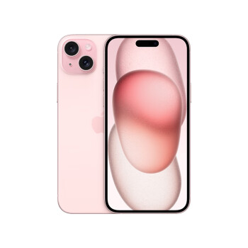 Apple iPhone 15 Plus (A3096) 128GB 粉色支持移动联通电信5G 双卡双待手机