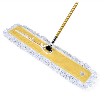 絮实 商用平板拖把 豪华尘推 干湿两用木地板大理石瓷砖吸水棉纱平板拖把物业医院尘推60CM