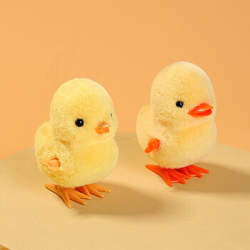 2只混装【小黄鸡 小黄鸭各1只】