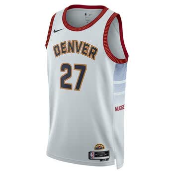 杜西哲nba23赛季新款丹佛掘金队小波特穆雷15号约基奇球衣城市版穆雷