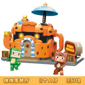 乐高乐新积木迷你世界迷萌小窝卡通人仔儿童高难度拼装玩具72025 迷萌