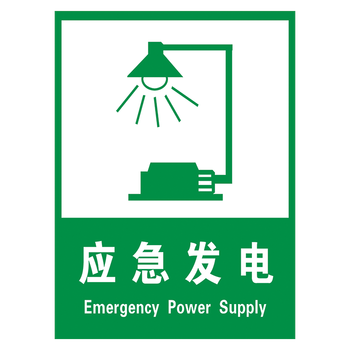 定制公共安全指示应急避难场所标志标识牌应急物资储备提示标示牌标贴