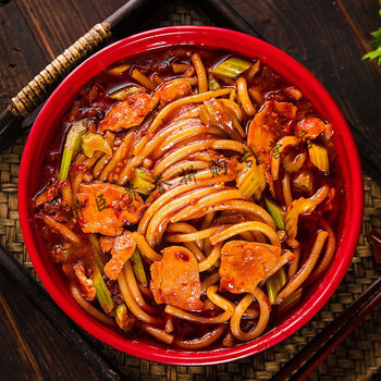 新疆爆辣炒米粉正宗美食小吃网红袋装干粗粉炒米粉专用酱香特产1份爆