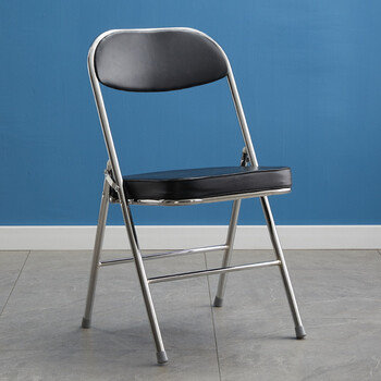 便携椅子可折叠靠背椅餐椅简约加厚折叠椅家用椅办公椅/会议椅电脑椅