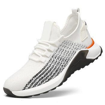 soulwake男鞋夏季透气薄款2023新款运动鞋男款跑步飞织网面低帮休闲