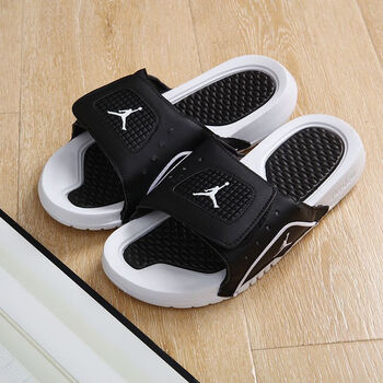 nikeaj孕妇拖鞋aj拖鞋飞人乔6拖鞋潮牌运动篮球魔术贴aj11情侣户外沙