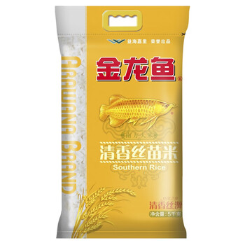金龙鱼清香丝苗米5kg/袋 10斤大米 南方米 大米5kg【图片 价格 品牌 