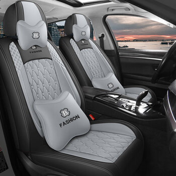 崇匠汽车坐垫四季通用哈弗h6国潮版m6plus哈佛f7大狗全包围全皮座椅套