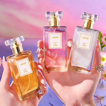 adad三瓶法国香颂女士香水七夕情人节生日礼物反转巴黎花调香水女清新