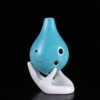 学校陶笛6孔初学入门中音ac调学生六孔小乐器儿童陶埙短嘴青裂