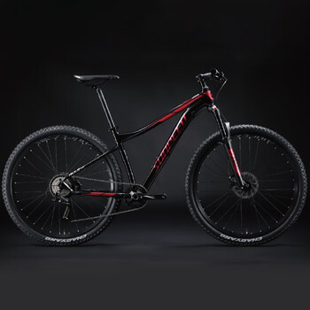 佳沃sunpeed速比特 rule山地车系列铝合金油碟成人单车 黑色 29er*19"