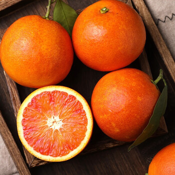 四川资中塔罗科血橙 橙子水果 5斤中大果装 产地直发包邮 京东生鲜