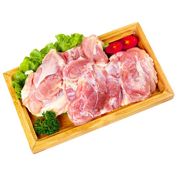 原切去骨鸡腿肉鲜冷冻鸡腿肉无骨带皮商用鸡扒炸鸡腿 3斤