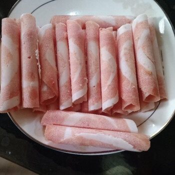 卷混合卷羊油鸭肉卷鸭胸肉卷5斤自助涮火锅商用5斤装羊肉风味鸭卷切片