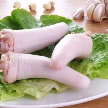 康胜谊新鲜猪尾巴速冻农散养土猪中尾猪长尾去毛带皮整根生猪短尾巴