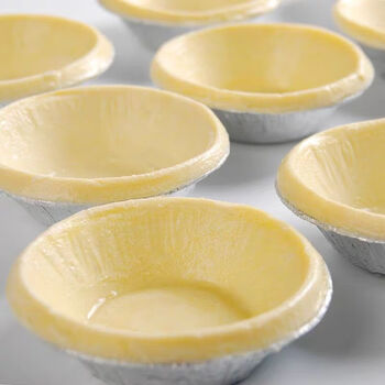 葡式蛋黄酥酥锡纸底托烘焙原材料家用小蛋挞皮30个