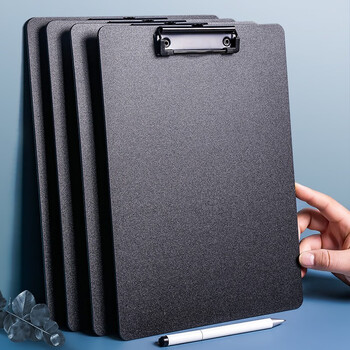 西语 10个文件夹夹板a4本夹子文具纸板板夹票据写字多功能板夹硬塑料