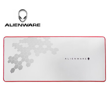 (dell) alienware外星人游戏金属鼠标垫 铝合金树脂鼠标垫 大小 织物