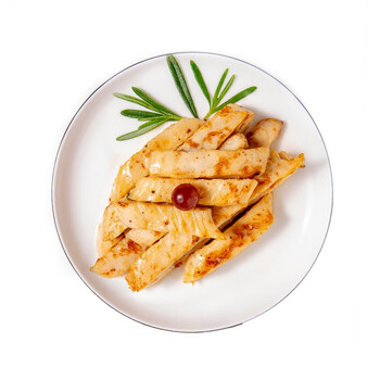 泰森(Tyson)电烤鸡胸肉条100g*5袋黑胡椒味冷冻即食蛋白健身代餐 黑胡椒100g*5包