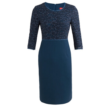 皮尔卡丹女装连衣裙 蓝色 42A(175/96A)