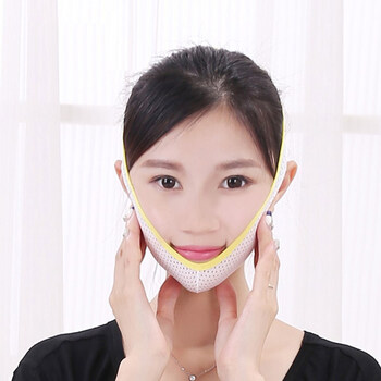 睡眠带绷带v脸提升美容面罩面部紧致提拉小瘦双下巴脸部神器 l码 适合