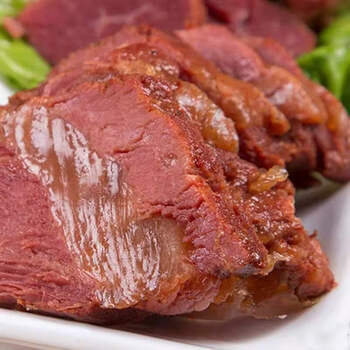 酱香驴肉山东特产酱香驴肉熟驴肉真驴肉卤味零食纯驴肉熟食2袋200克