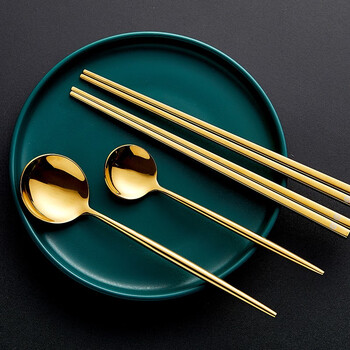 金活立活化金属餐具金勺子304不锈钢