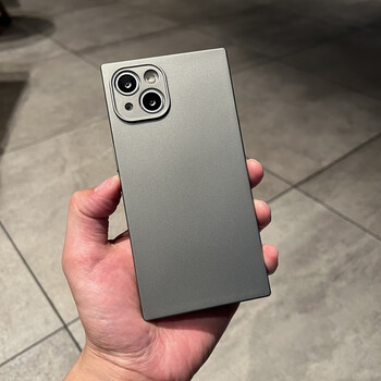 iphone13奶奶灰太空银长方形苹果11/12promax手机壳个性78pxr软壳 长