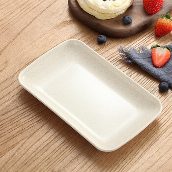 创意商用长方形肠粉盘烧烤火锅店专用盘子家用菜盘ins北欧水果盘北欧