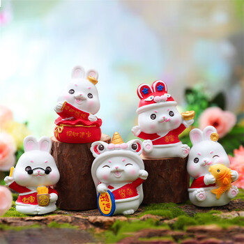 迪士尼(disney)可爱飞天兔囡盲盒卡通玉兔仙子摆件创意中秋节日礼品