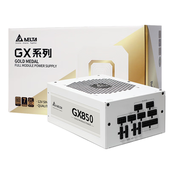 台达(DELTA) GX850金牌850W电脑电源（80PLUS金牌/单路设计/额定功率）