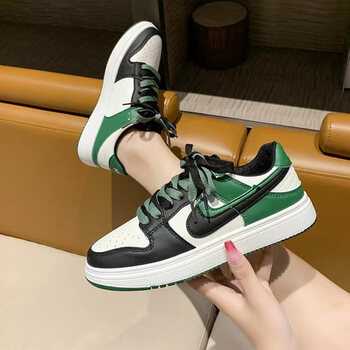 策仪正版aj女鞋女款透气板鞋2023新款ins.